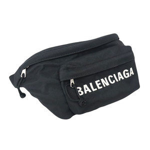 Balenciaga Body Nylon Black Bag